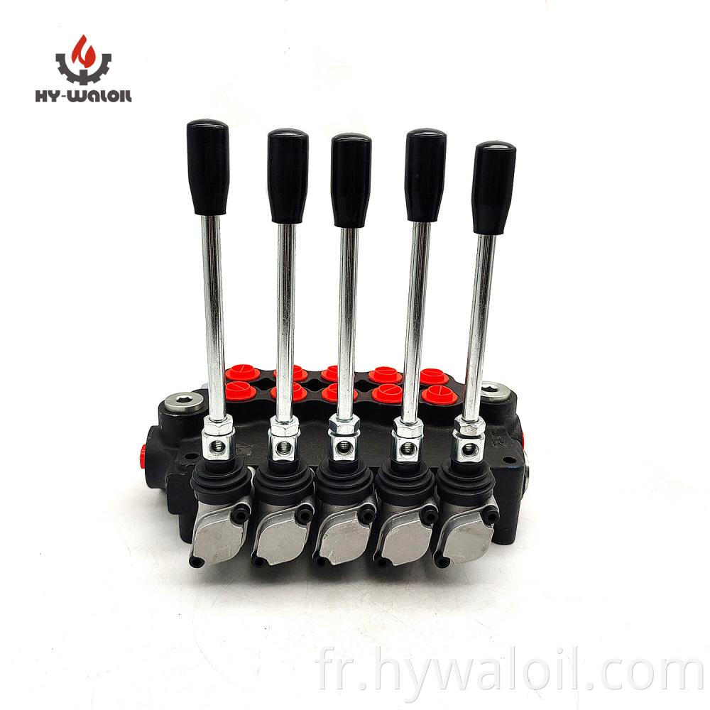 P80 hydraulic hand control valve